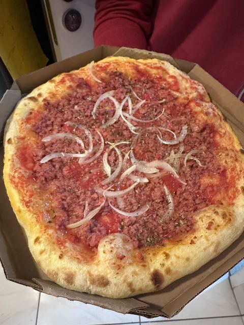 Vizinhança e pizza de verdade