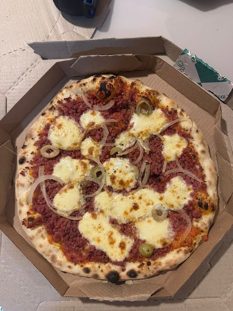 Vizinhança e pizza de verdade