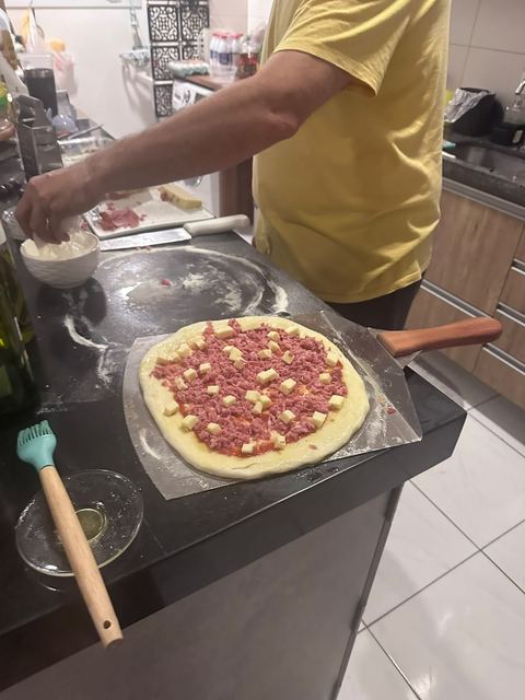 Vizinhança e pizza de verdade