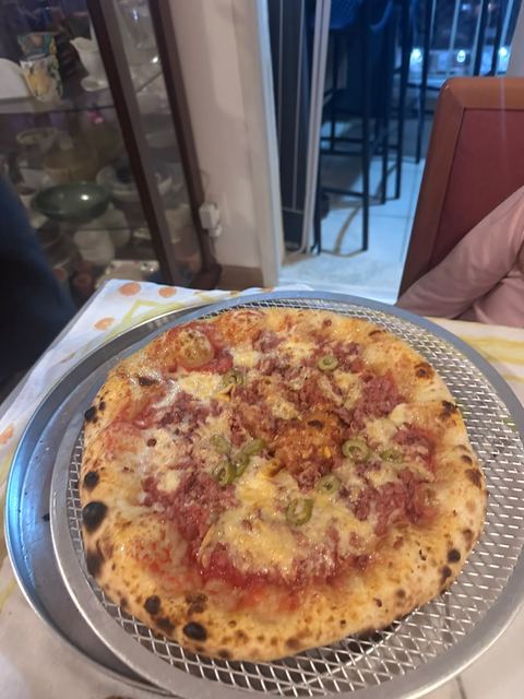 A Pizza do Vizinho — foto real da nossa cozinha